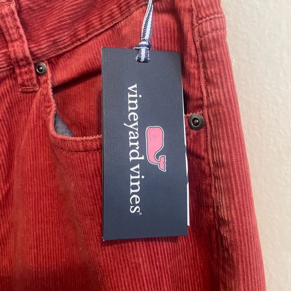 Vineyard Vines Red Corduroy Trousers - Picture 2 of 5